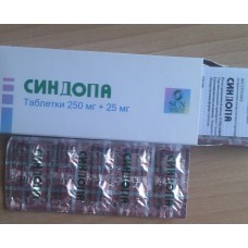 Syndopa (Levodopa + Carbidopa) 250mg + 25mg 50 tablets